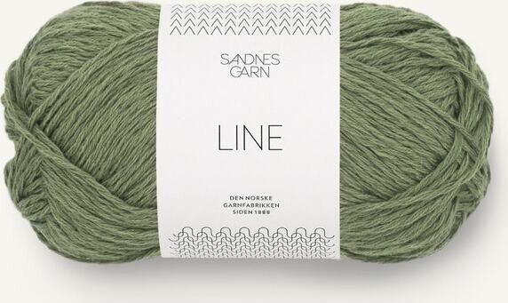 Sandnes Garn Line 9062 Oliivinvihreä