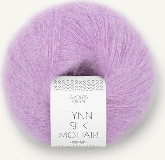 Sandnes Garn Tynn Silk Mohair 5023 Liila
