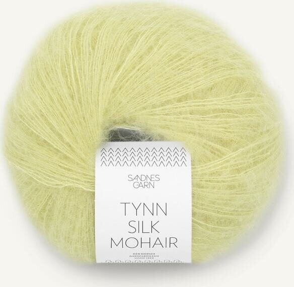 Sandnes Garn Tynn Silk Mohair 9523 Limenvihreä