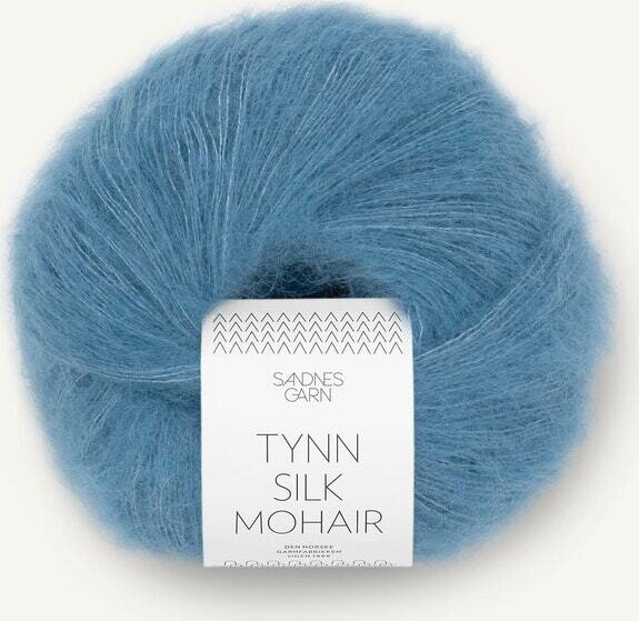 Sandnes Garn Tynn Silk Mohair 6042 Tummansinitaivas