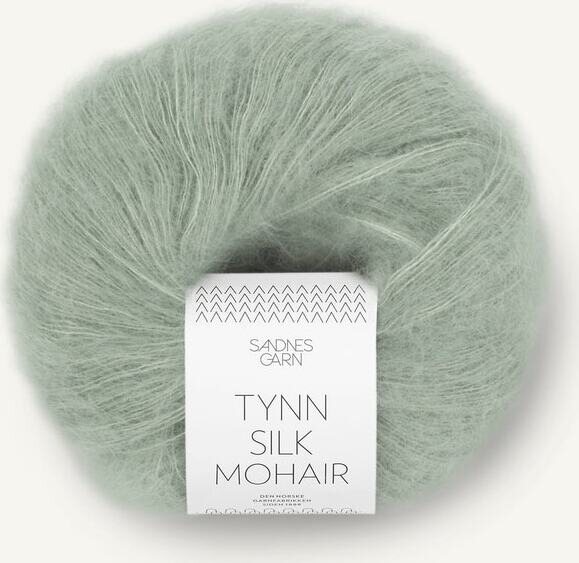 Sandnes Garn Tynn Silk Mohair 8521 Vaalea salvia