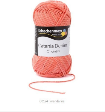 Schachenmayr Catania Denim 00124 mandariini