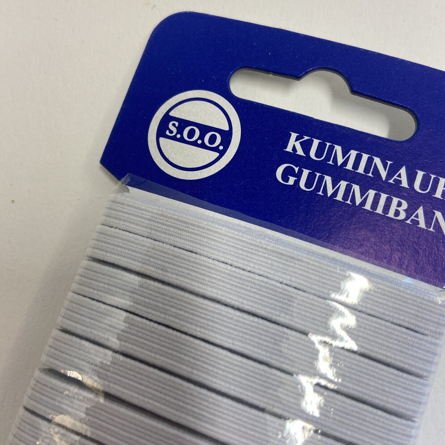 SOO Kuminauha 5mm Valkoinen