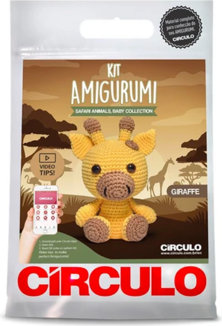 Circulo Safari Animals - Amigurumi Kit Girafă