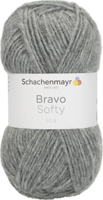 Schachenmayr Bravo Softy 50g 8295 gris