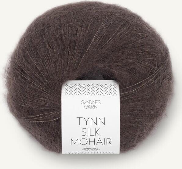 Sandnes Garn Tynn Silk Mohair 3880 Tummasuklaa