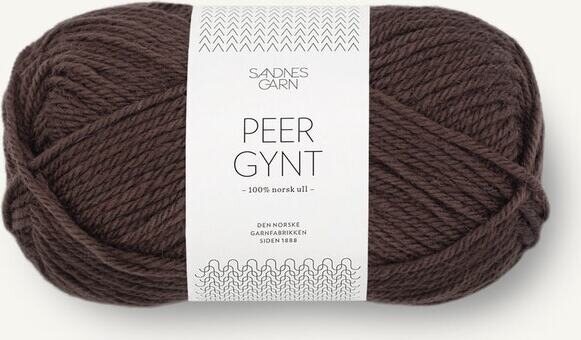 Sandnes Garn Peer Gynt 3082 Tummanruskea