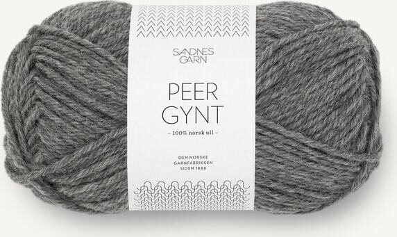 Sandnes Garn Peer Gynt 1053 harmaa