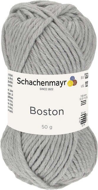 Schachenmayr Boston 50g 90 γκρι