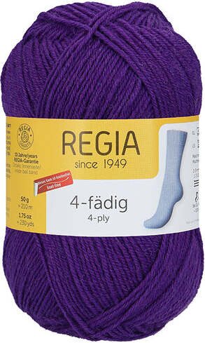 Regia 4-ply sock yarn 50 g 1050 violet