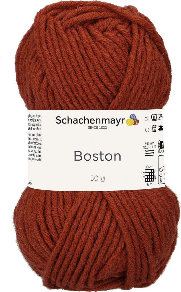 Schachenmayr Boston 50g 13 ruosteen ruskea