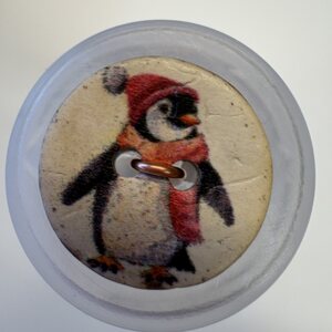 Pingviini nappi 15 mm