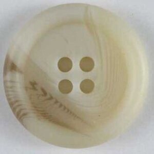 Dill Beige marmoroitu nappi 15 mm