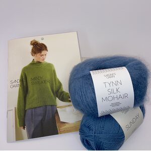 Sandnes Garn Mindy Sweater ohje ja langat L
