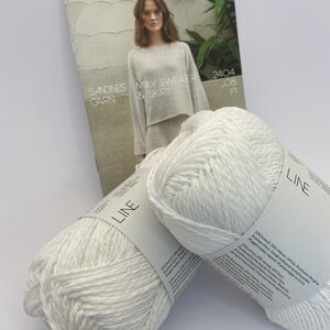 Sandnes Garn Milly Sweater ohje ja langat koko XL