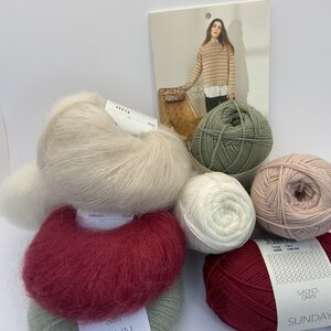 Sandnes Garn North Sweater ohje ja langat koko M