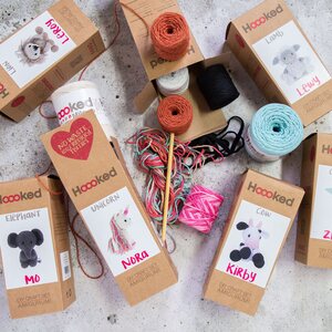 DIY Amigurumi Crochet Kit – Various Animal Characters