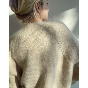 Petite Knit Champagne Cardigan (suomeksi)