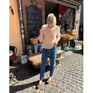 Petite Knit Cumulus Blouse O-aukko (suomeksi)