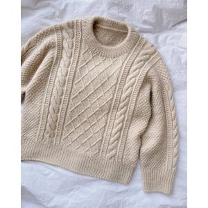 Petite Knit Moby Sweater (suomeksi)