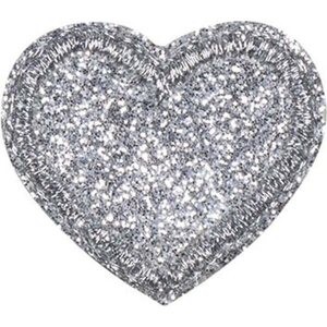 Prym Koristemerkki glitterisydämet 3 kpl