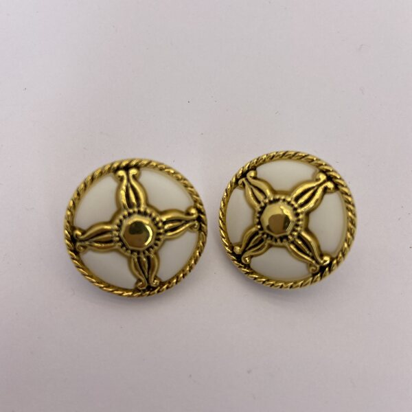 | Decorative Vintage-Style Buttons 12 ミリメートル