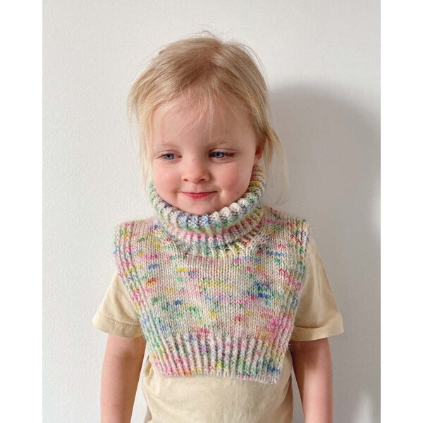 Petite Knit Terrazzo Neck Junior (suomeksi)